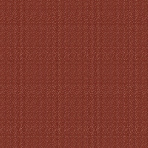 May include: A close-up of a red fabric with a subtle textured pattern of small white dots.