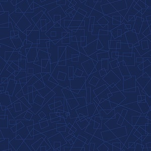 Alluring Butterflies Dark Blue Square Dance, Ann Lauer for Benartex Fabrics - 13308-56 - 100% Cotton Cut Continuously