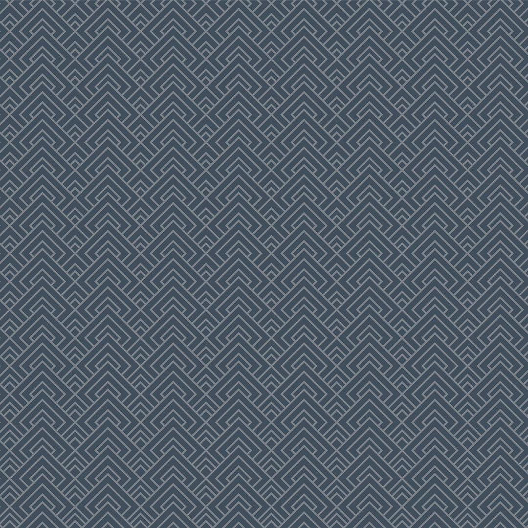 Navy Blue Block R Navy Blue Blooming Blocks Laurel by Whistler Studios for Windham, 53836 ...