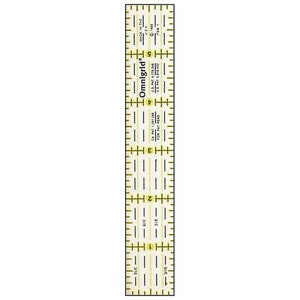 Prym Omnigrid 4 1/2 Inch Square 11.5cm X 11.5cm Ruler. Use With a Rotary  Cutter or Straight Edge Blade. Quilting, Patchwork & Crafts 