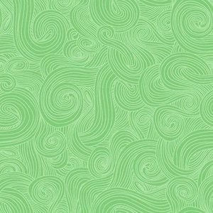 May include: A seamless pattern featuring a light green background with a repeating design of swirling, wavy lines. The lines vary in thickness, creating a textured, organic appearance. The overall effect is a flowing, abstract design.