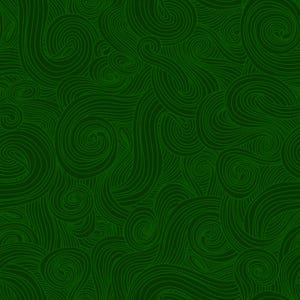 Just Color! Forest Green Swirl, Studio E Fabrics, 1351-FOREST, 100% Quilting Cotton Cut Continuously