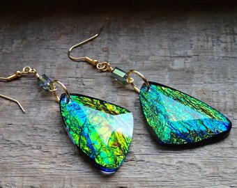 Ammolite Earrings Etsy