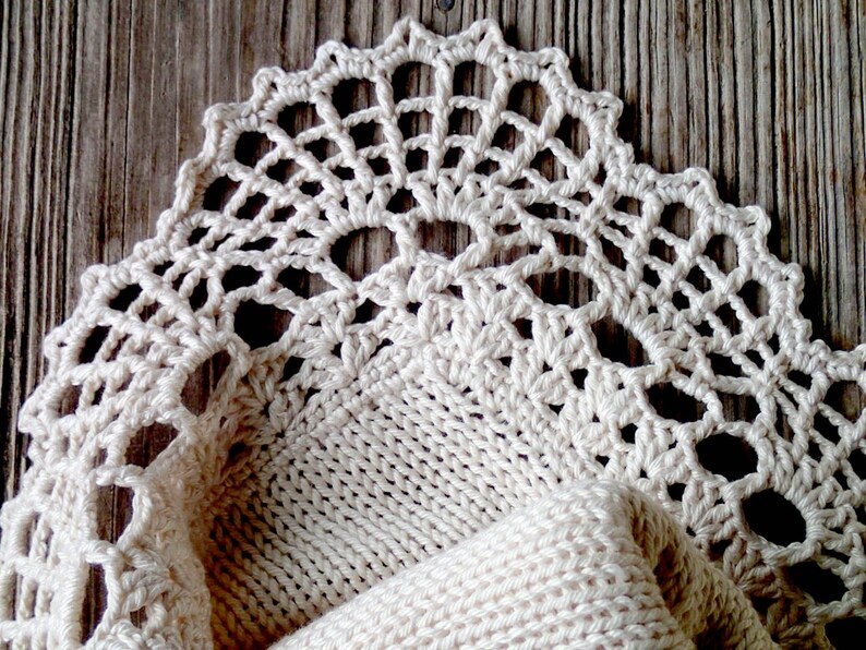 Baby blanket knit crochet handmade blanket Christening | Etsy