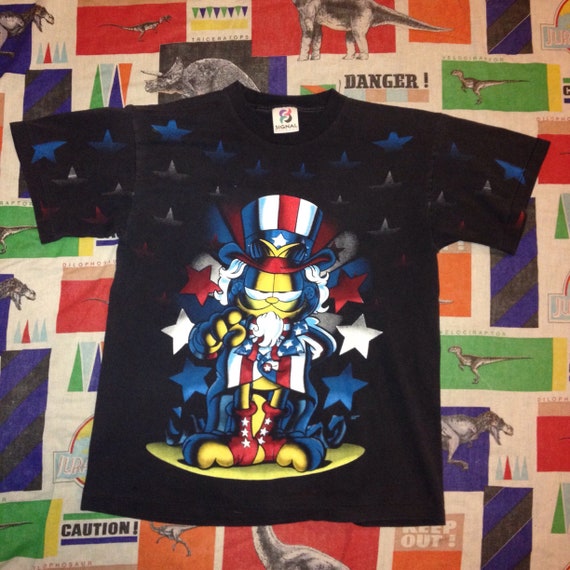 Vintage single stitch Garfield shirt