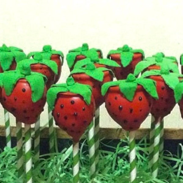 Strawberry Cake Pops