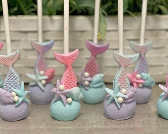 Mermaid cakepops