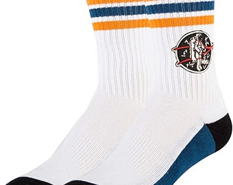 Embroidered Nasa Apollo Knit Cool  Athletic Socks yarn for Gifting Terry Socks in ooohyeah shop