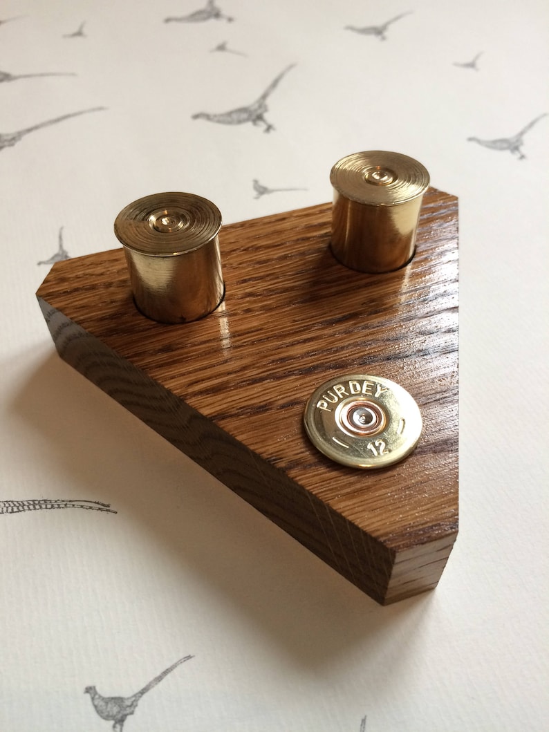 Purdey Shotgun Shell Cartridge Cap Solid Oak Snap Cap Stand Etsy