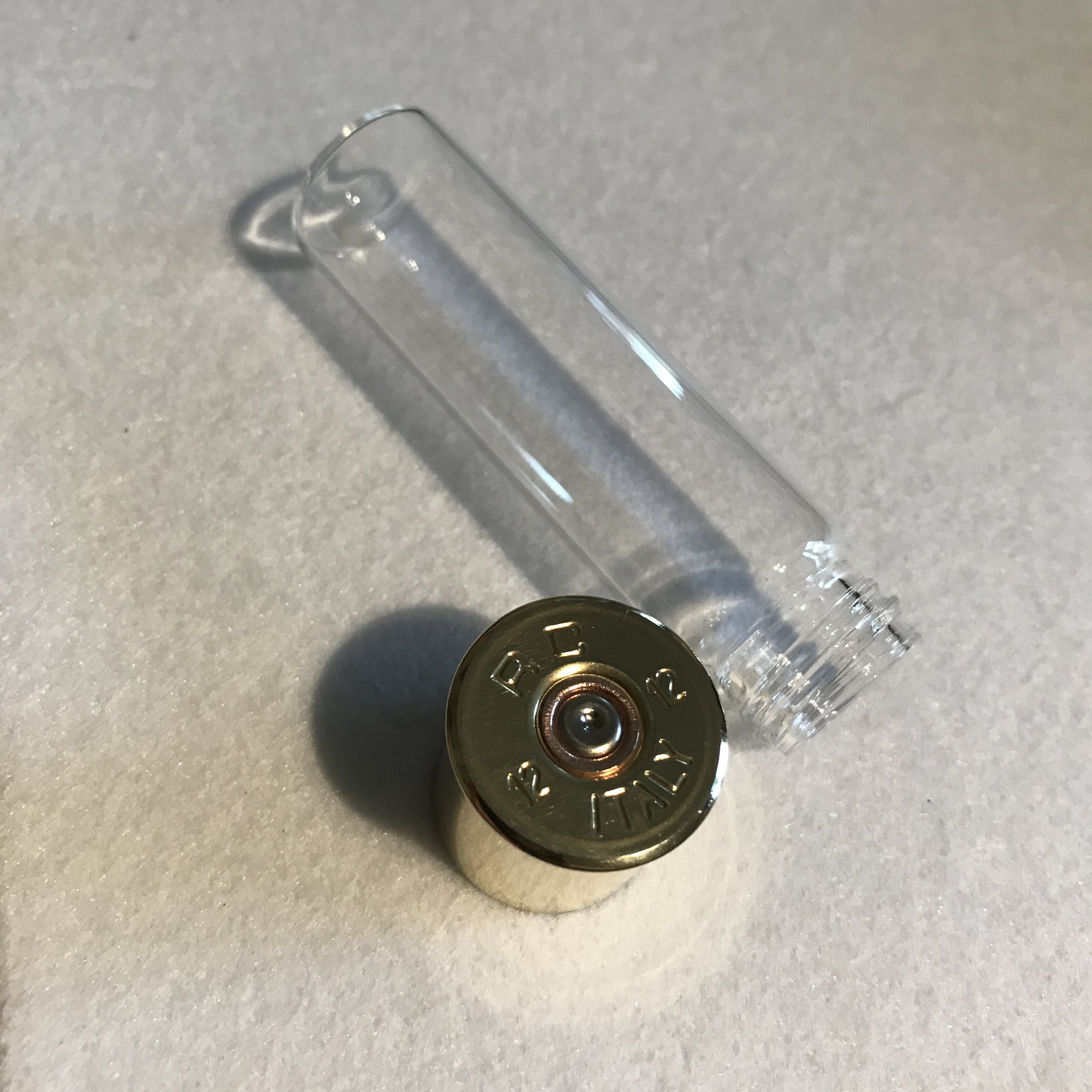 R.C italy Shotgun Shell Cartridge Cap Glass Nip Dram Etsy UK