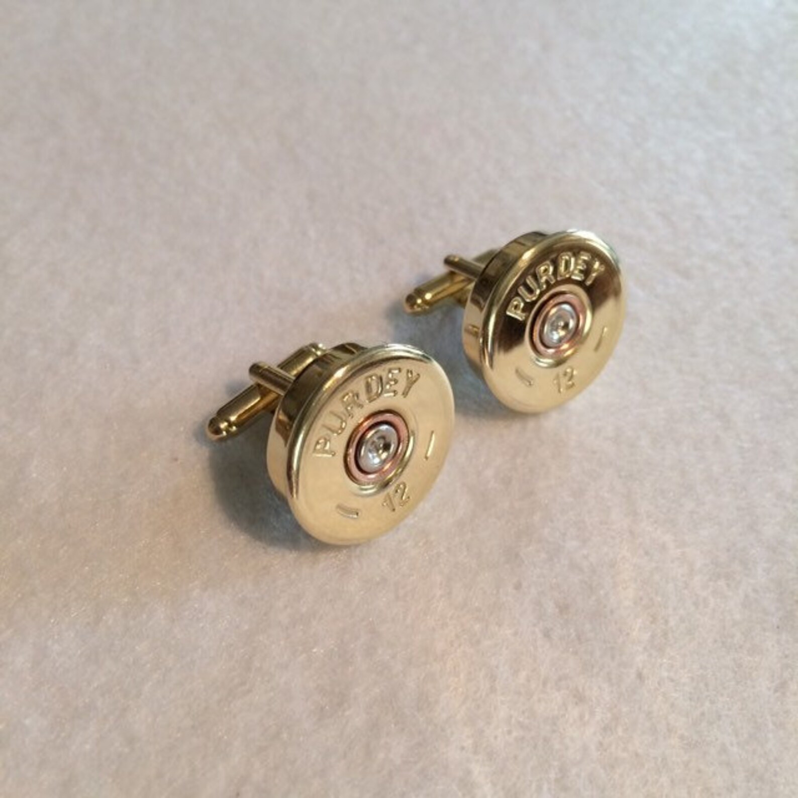 Purdey Shotgun Shell Cartridge Cap Cufflinks Clay and Game Etsy UK