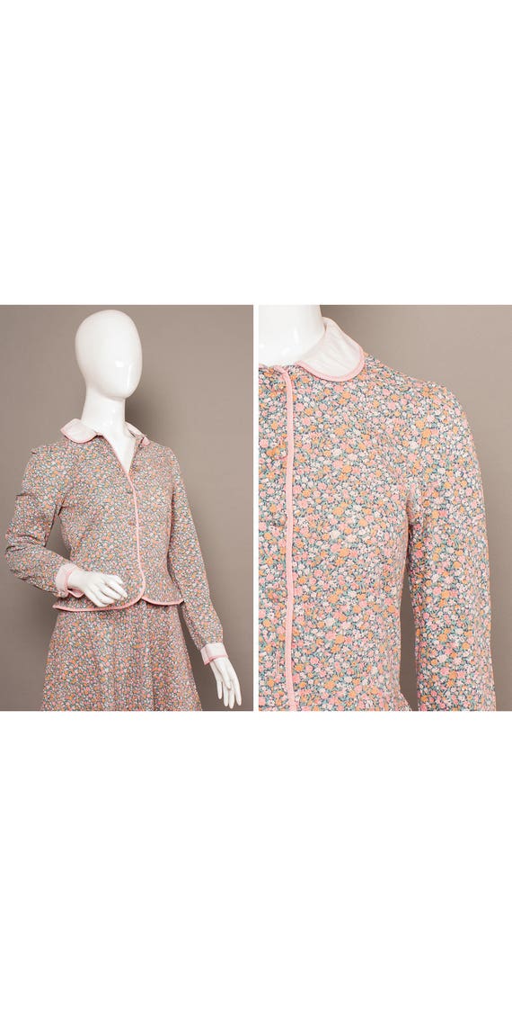 MARION DONALDSON 70s Boho Paisley Midi Dress UK 10