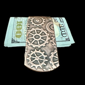 Heavy Copper Money Clip