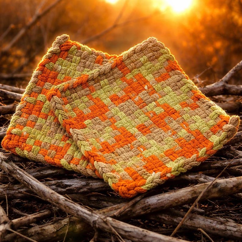 Handmade Potholder Set - Thumbnail 3