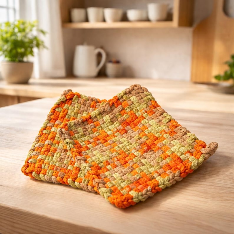 Handmade Potholder Set