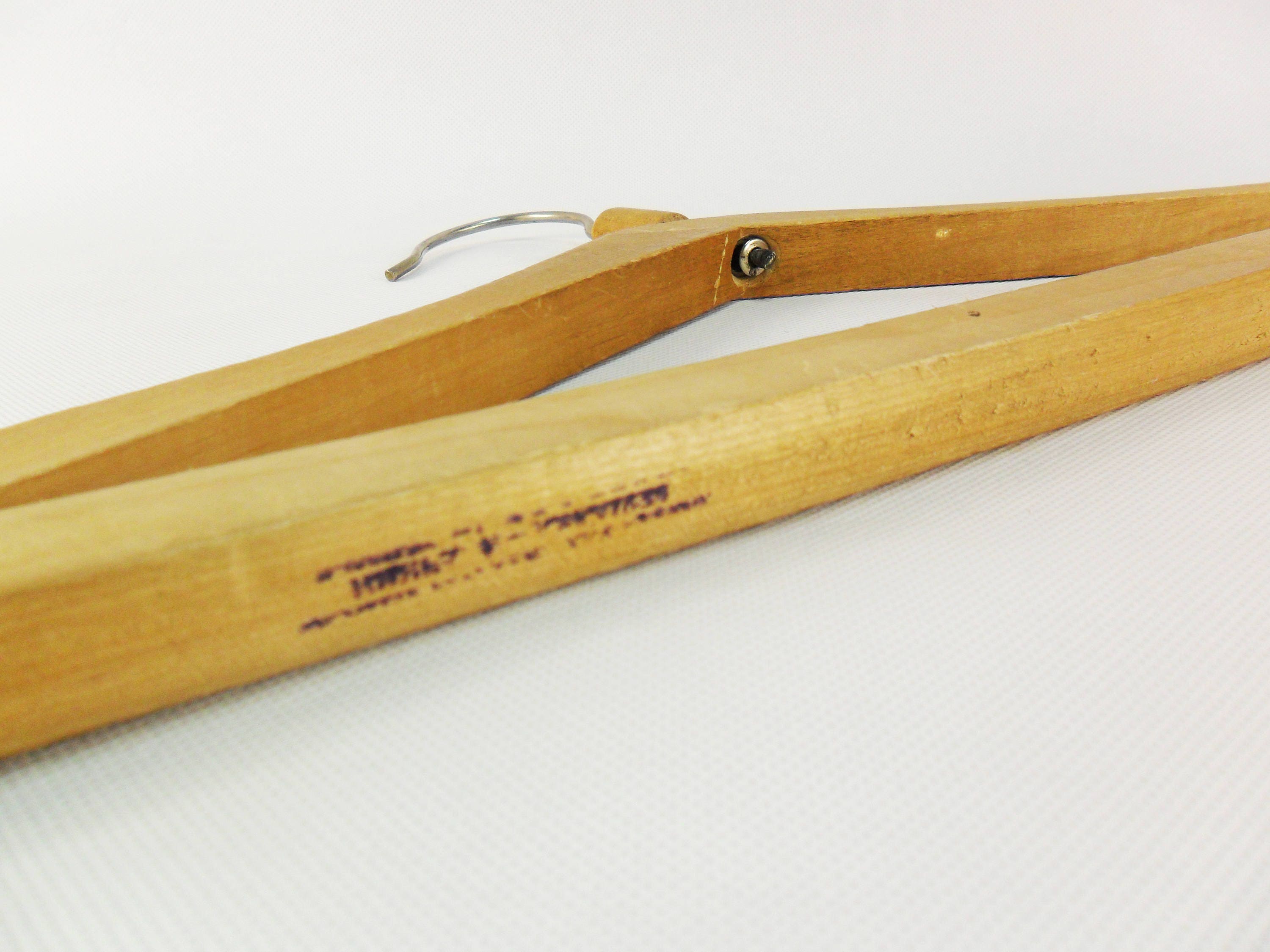 Primitive wood coat hanger Antique old coat rack Tailor hanger Etsy