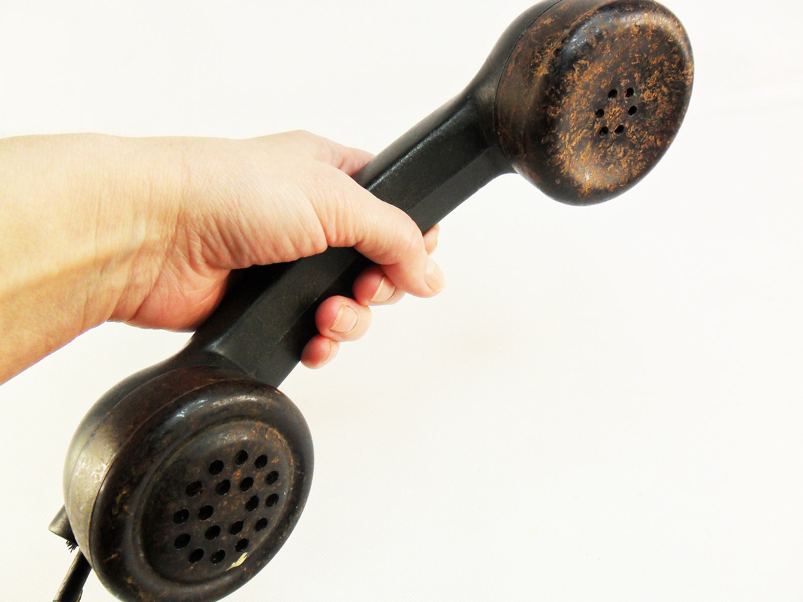 Vintage Telephone Handset RARE phone part Handset from a Etsy