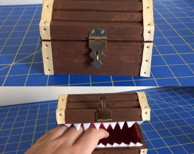 D&D Mimic Chest Dice Holder madetoorder Etsy