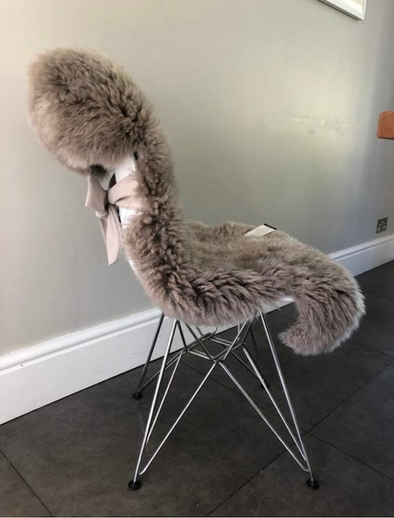 Curly Sheepskin Wool Rug Shaggy Sheepskin Genuine Sheepskin Rug Single Curly Wool Sheepskin Chair Ties Optional Wool Rug Home Etsy
