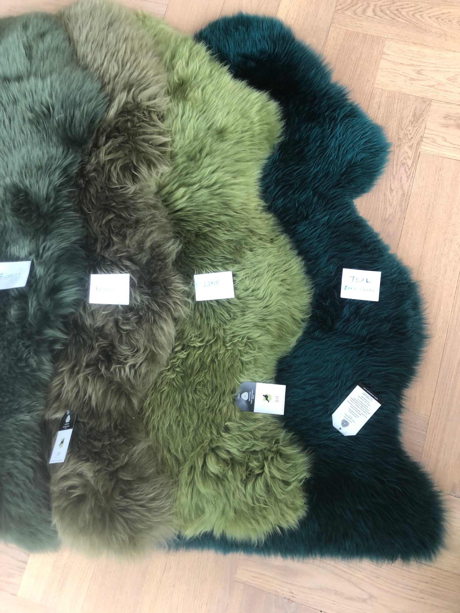 Green Sheepskin Rug Genuine Sheepskin Rug Green Rug Green Etsy UK