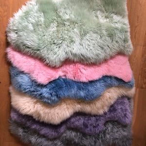 Pride , pastel, sheepskin rug, tainbow, chair cover, bed throw, fur, interior decor , home accessories , fur throw, hygge,