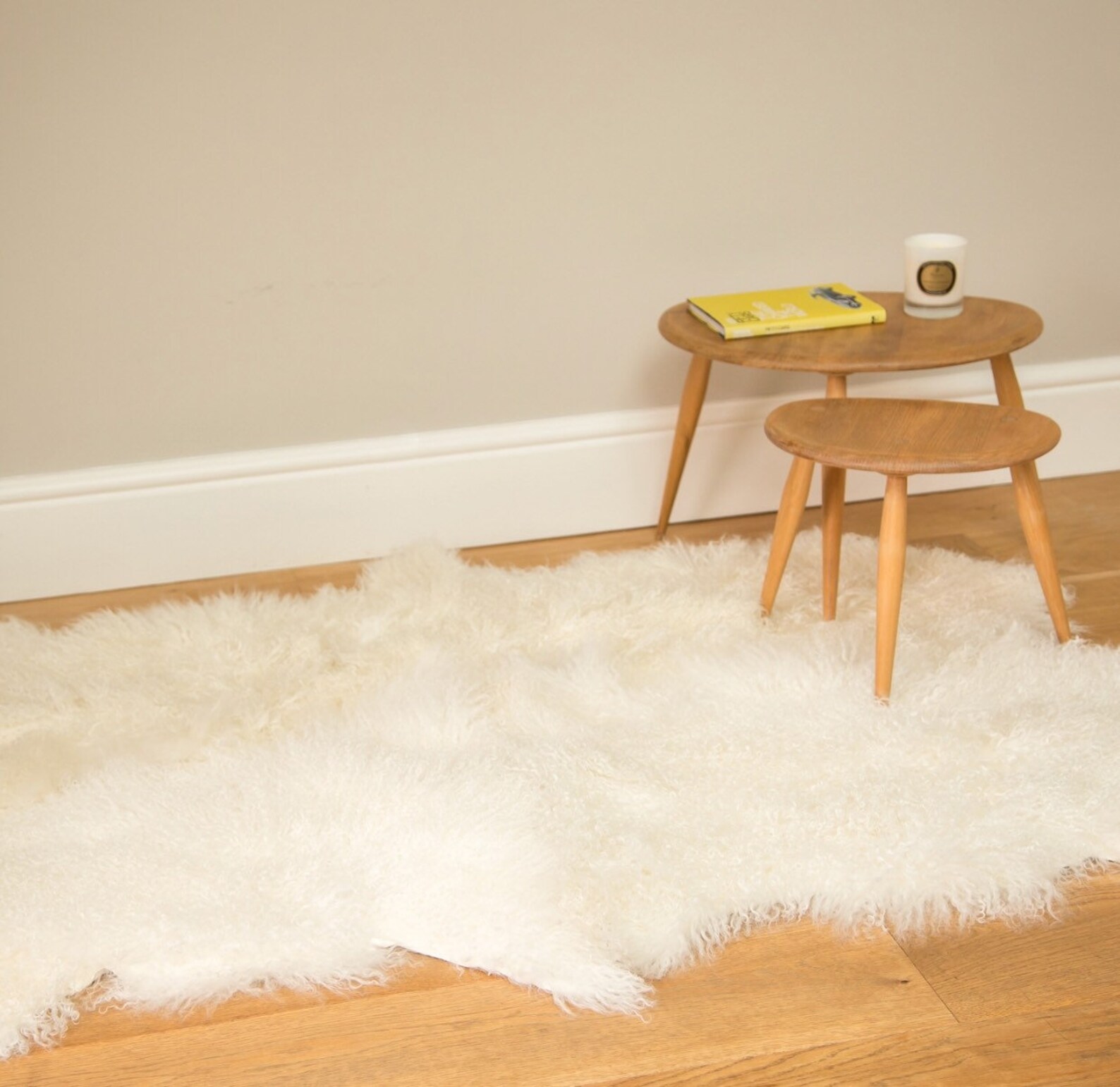 Large Tibetan Sheepskin Rug Baby Pink Sheepskin Blush Pink Etsy