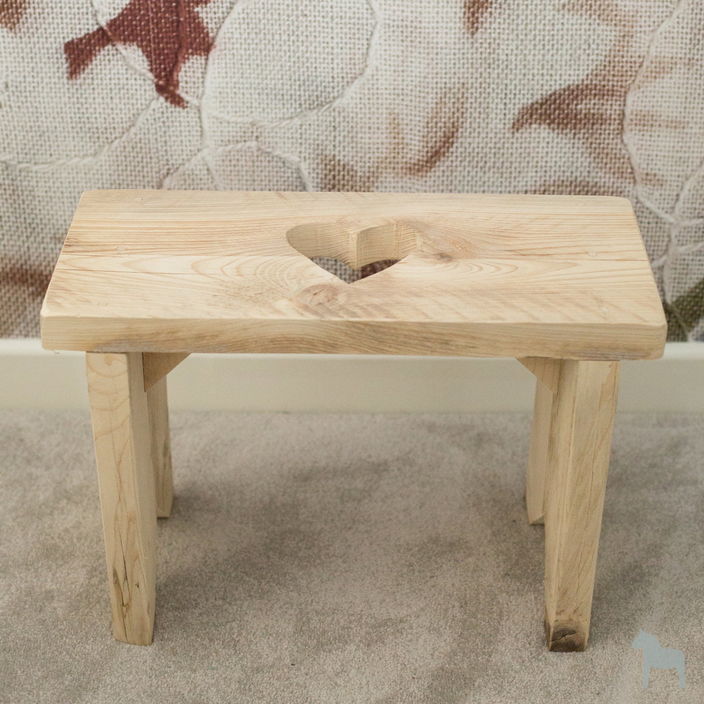 Tabouret marche pied en bois design sur Coup de Coeur Design