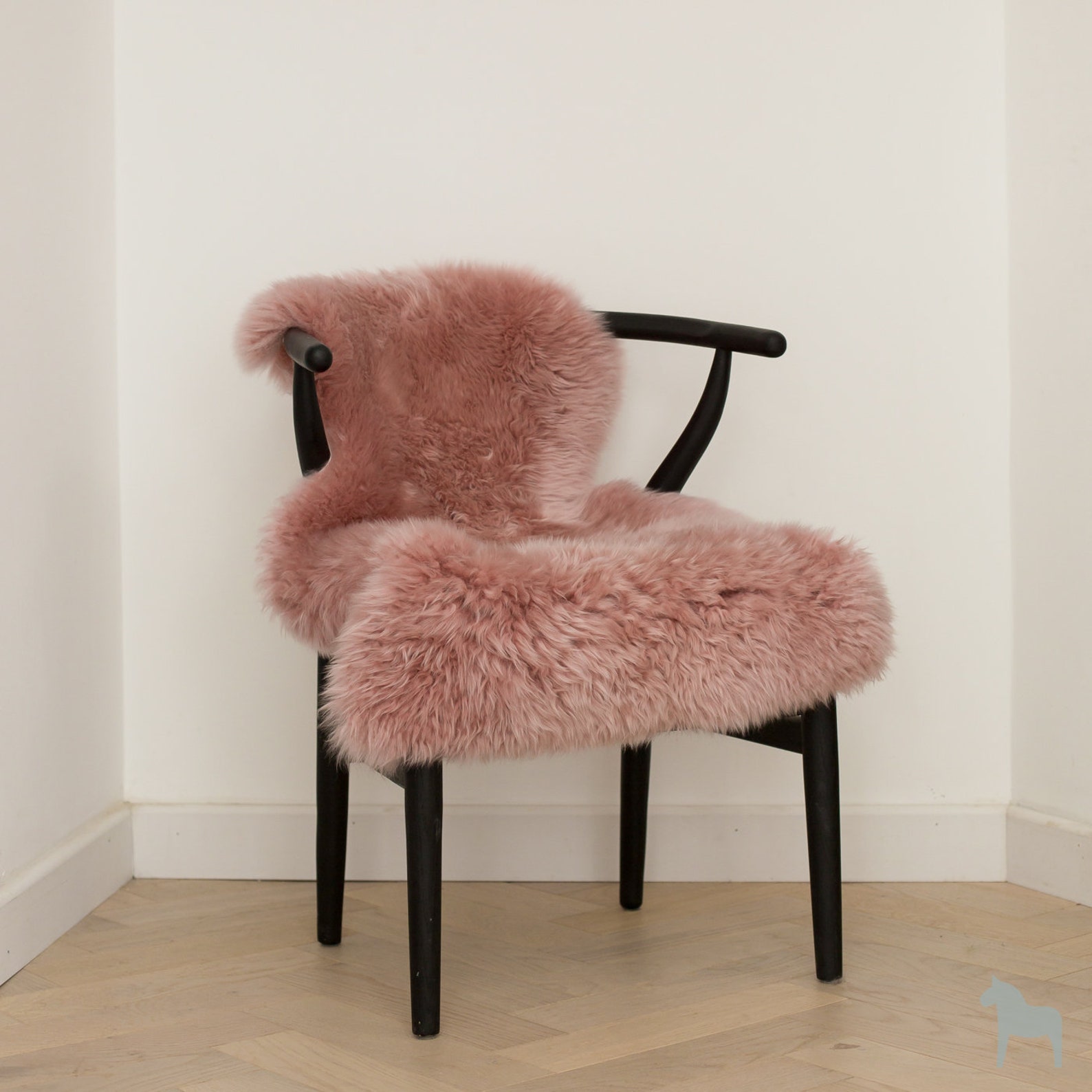 Dusky Pink Genuine Sheepskin Rug Single Size Etsy