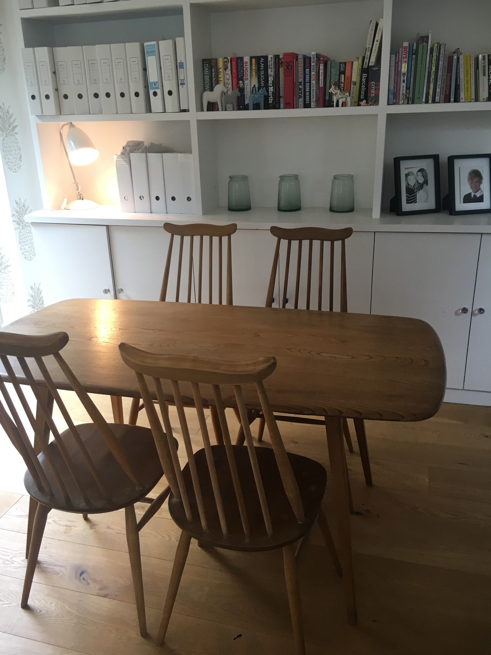Ercol Dining Table Ercol Windsor Plank Dining Table - Etsy UK