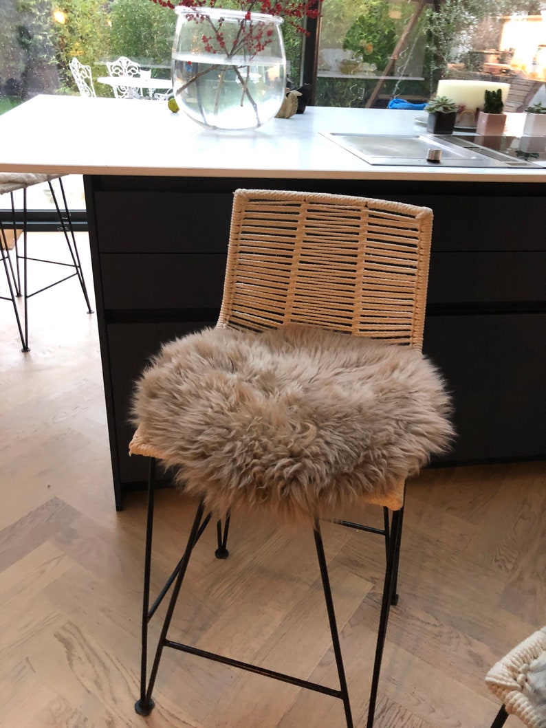 Sheepskin Seat Pads Genuine Sheepskin Home Office Working Etsy UK