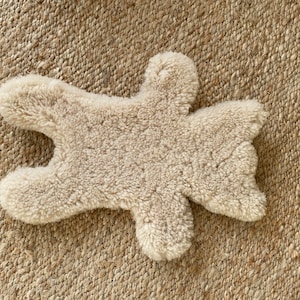 Teddy hottie cover. Genuine sheepskin hot water bottle cover. Sheepskin, gift, baby gift .  wool teddy. sheepskin teddy, child gift