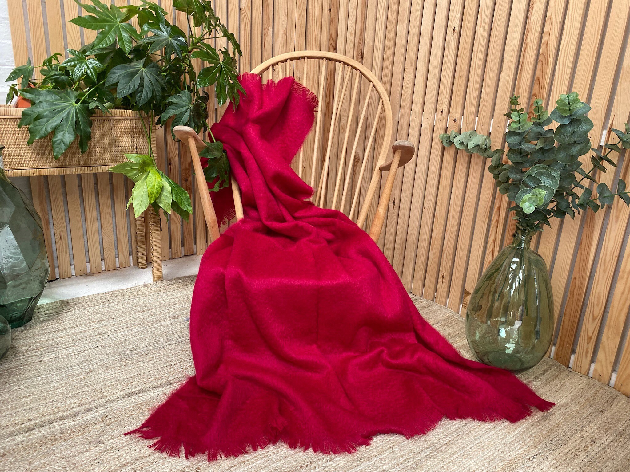 贅沢なモヘアブランケット - Etsy 日本