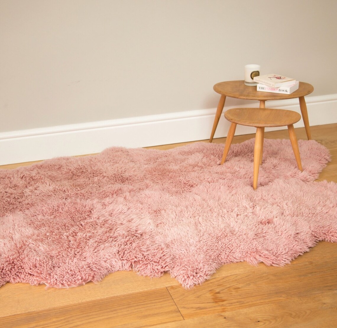 Dark green sheepskin rug teal green rug large sheepskin Etsy