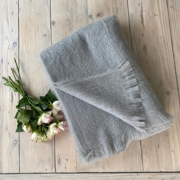 Mohair Blanket Etsy