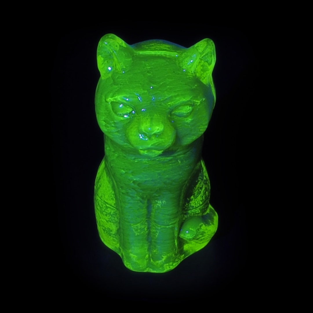 Tschechische Studio Kunstglas Uran 11,5 cm Katze Ornament - Etsy.de