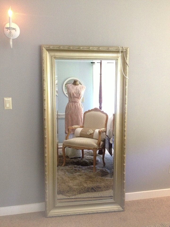 Gold Ornate Wall Mirror Large Leaning, Leaning Wall Mirror Gold