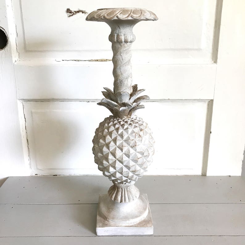 Pineapple Candle Holder Large Candle Stick Chic Home Decor Etsy