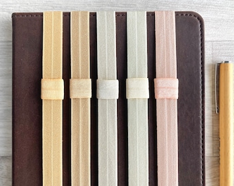 custom bookmark, planner pen holder, bookmark band,