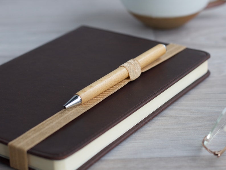 Elastic Journal Band Planner Bookmark Pen Holder Etsy