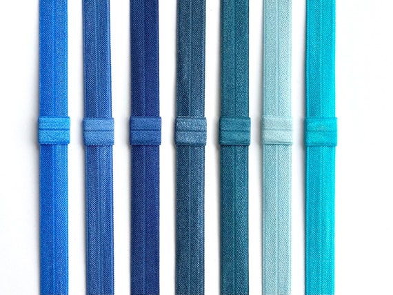 blue planner band, elastic bookmark,