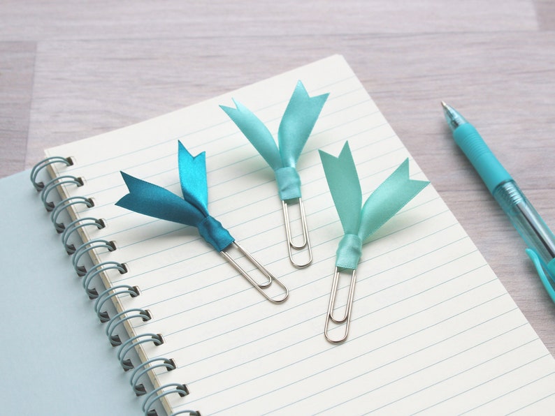 Large Paper Clip Paperclip Bookmark Planner Clips Etsy