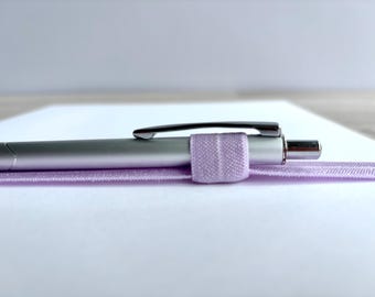 journal accessories, planner band, pen holder,