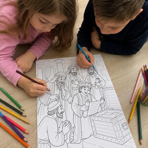 King Josiah Bible Activity Workbook | Kids Ages 6-10, Coloring, Puzzles ...
