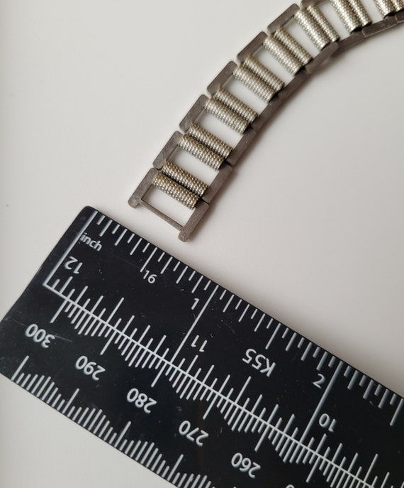 Vintage Bracelet Simple Chain Bracelet Medium Age… - image 3