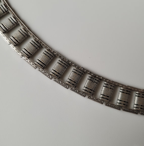 Vintage Bracelet Simple Chain Bracelet Medium Age… - image 1