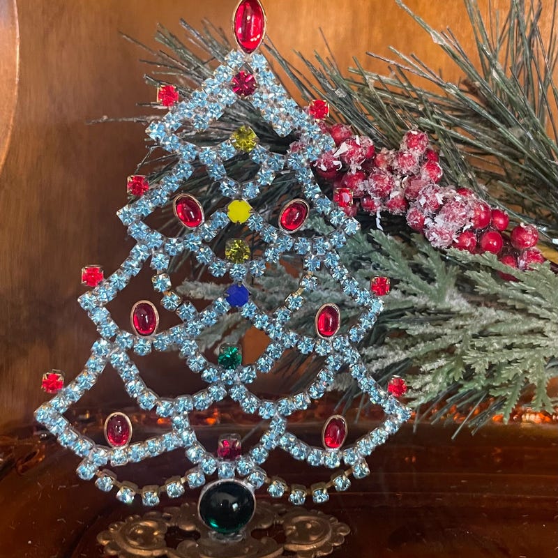 Rhinestone Tree - Etsy