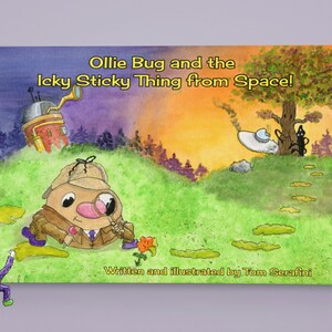 Softcover Ollie Bug and the Icky Sticky Thing From Space image 1