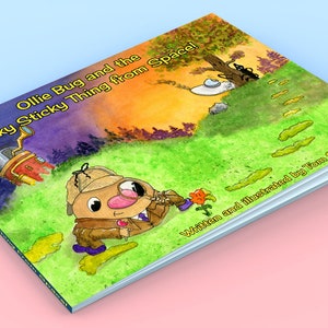 Softcover Ollie Bug and the Icky Sticky Thing From Space Illustrated Picture Book by Tom Serafini image 3
