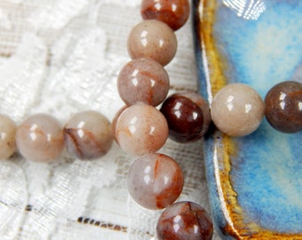 Marble vein--4-12mm purple violet Impression Jasper round ball loose beads necklace bracelett earrings jewelry