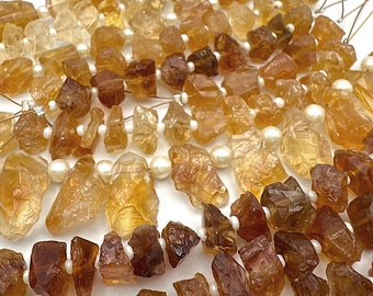 Raw CITRINE Gemstone, November Birthstone, Sacral Chakra Healing Crystal, Loose Yellow Citrine Crystal, FINAL SALE by Bundle of 120+ Pieces